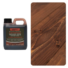 Exterior Wood Dye - Sierra Redwood 1ltr - Littlefair's