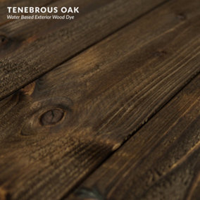 Exterior Wood Dye - Tenebrous Oak 15ml Tester Pot - Littlefair's