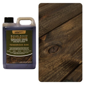 Exterior Wood Dye - Tenebrous Oak 2.5ltr - Littlefair's