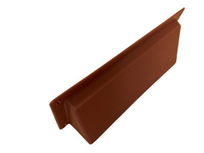 External Air Vent Cowl 255mm x 95mm Brown