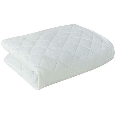 Extra Deep Anti Allergy Quilted Mattress Protector Fitted Bed Sheet Cover Topper Single - 4