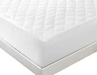 Extra Deep Soft Quilted Mattress Protector Fully Fitted Non Allergenic Bed Cover Breathable Hypoallergenic Mattress Protector
