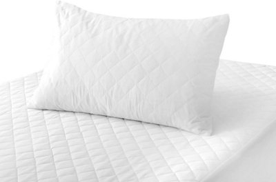 Extra Deep Soft Quilted Mattress Protector Fully Fitted Non Allergenic Bed Cover Breathable Hypoallergenic Mattress Protector