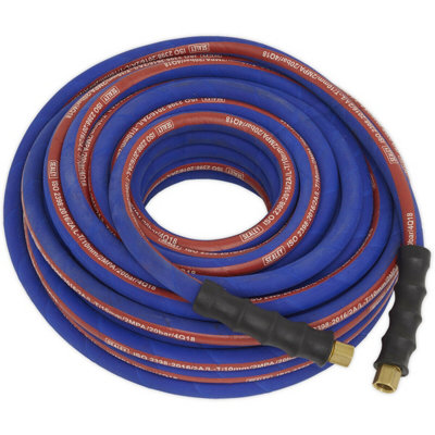 Extra Heavy Duty Air Hose with 1/4 Inch BSP Unions - 20 Metre Length ...