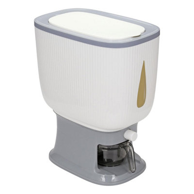 Extra Large 8-10KG Automatic Rice Dispenser - With Lid And Measuring ...