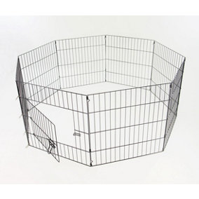 Extra Large 8 Panel Pet Playpen Cage
