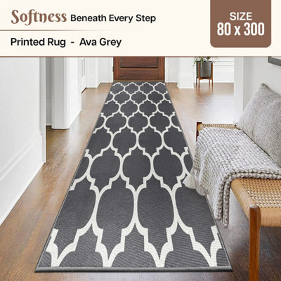 Extra Large Area Printed Rug Hallway Lobby Runner Kitchen Floor Carpet ...