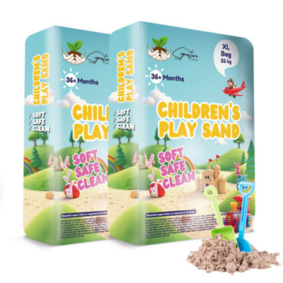 Extra Large Bag of Kids Play Sand x2 Bags by Laeto Summertime Days