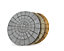 Extra Large Patio Circle Kit 'The Gawsworth' Weathered Moss 3.48m Diameter