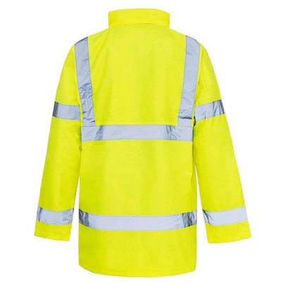 Extra Large Safety Security High Visibility Workwear Standard Parka ...