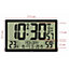 Extra Large XXXL Jumbo Radio Controlled Digital  Wall Clock ( Official UK Version )