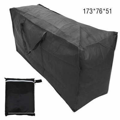 Extra Large Zipped Waterproof Garden Furniture Cushion Storage Bag Heavy Duty
