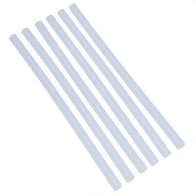 Extra Long Jumbo Hot Melt Glue Gun Sticks 6pk 11mm x 250mm Craft Hobby
