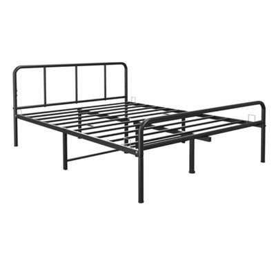 Queen bed frame for deals head and footboard