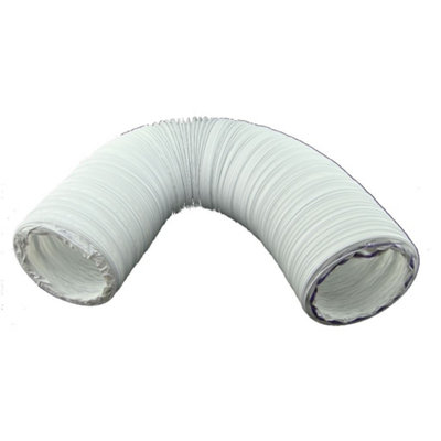 Amica ADV7CLCW Extra Strong Tumble Dryer Vent Hose 4 Inch X 6 Metre | Durable Flexible Exhaust