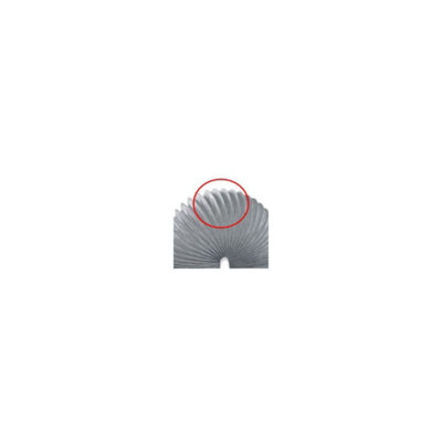 Extra Strong Tumble Dryer Vent Hose Exhaust Pipe 4 Inch Diameter 4 Metre / 13 Feet Length by Ufixt - 4