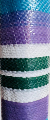 Extra Tall 4 Pole Wooden Windbreak Beach Camping Windbreaker Sun Wind Shelter Striped 4ft High X 7ft Green Stripe - 7