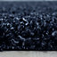EXTRA THICK HEAVY 5CM PILE SOFT SHAGGY RUGS MODERN AREA RUGS BEDROOM HALL RUGS (Navy Blue, 120 x 170cm)