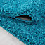 EXTRA THICK HEAVY 5CM PILE SOFT SHAGGY RUGS MODERN AREA RUGS BEDROOM HALL RUGS (Teal Blue, 160 x 230cm)