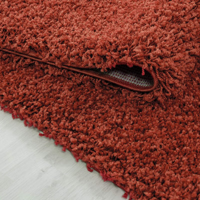 EXTRA THICK HEAVY 5CM PILE SOFT SHAGGY RUGS MODERN AREA RUGS BEDROOM ...