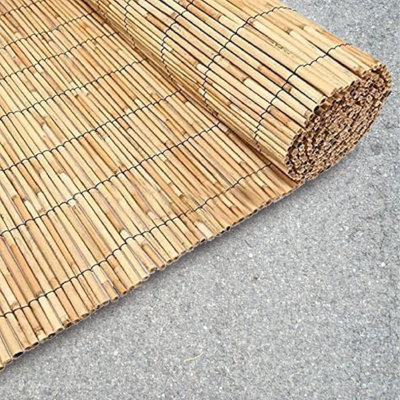 Extra Thick Reed (1mx5m) Fence Privacy Decorative Fencing Natural ...