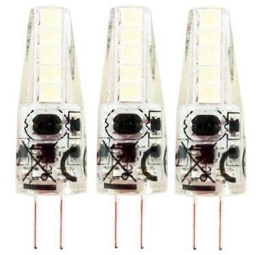 Extrastar 1.8W LED Mini Bulb G4, 3000K (pack of 3)