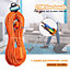 Extrastar 1 Way Extension Leads 13A 25M, Orange