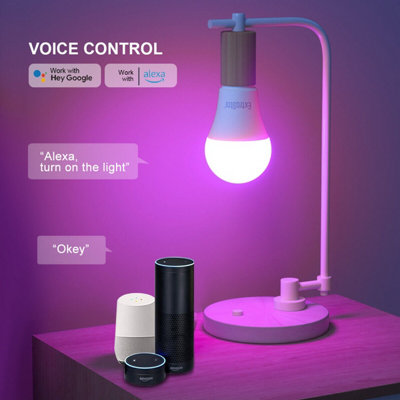 ExtraStar 10W E27 LED WIFI RGB Bulb, Android/IOS