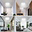 Extrastar 12W LED Integrated Flush Light Ceiling Light cold white 26cm