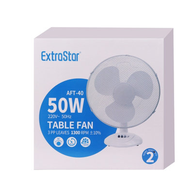 Extrastar 16" table fan  Oscillating