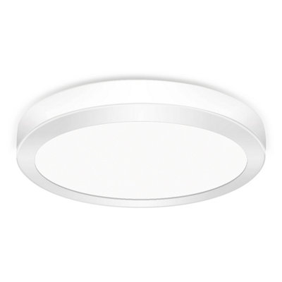 Extrastar 18W LED Surface Mount Integrated Ceiling Light Flush Light cold white