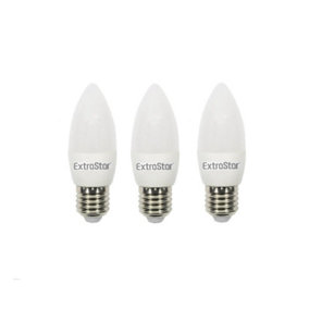 Extrastar 3.5W LED Candle Bulb E27, 6500K, Daylight
