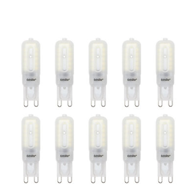 Extrastar 3.5W LED Mini Bulb G9, 3000K (pack of 10)