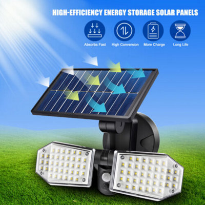 Solar floodlight led deals ip44