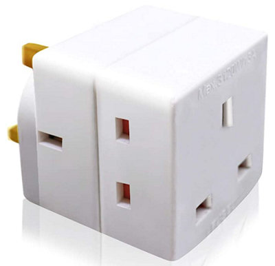 Extrastar 3-way socket adaptor