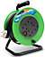 Extrastar 4 Gang Heavy-Duty 50M 13A Cable Reel, Thermal Cut Out