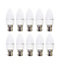 ExtraStar 4W LED Candle Light Bulb B22 Natural  4200K, Clampshell pack of 10