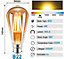 Extrastar 4W LED Filament Light Bulb B22, 2200K, Pack of 2