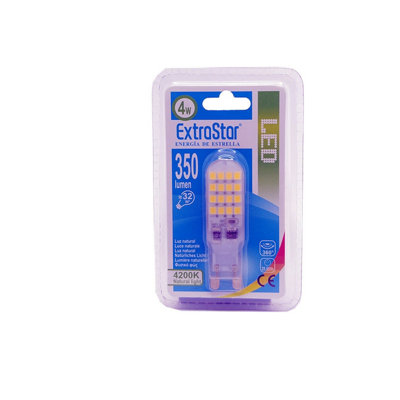 Extrastar 4W LED Mini Bulb G9, 4200K (pack of 10)