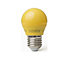 Extrastar 4W Yellow LED Golf Ball Modern Coloured Light Bulb E27