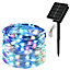 Extrastar 50M LED  outdoor garden Solar String with 500 LEDs multi-color