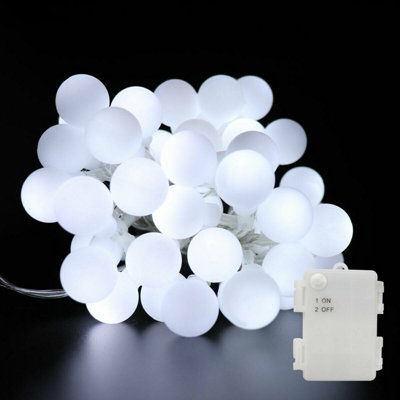 ExtraStar 5M Globe outdoor garden String Lights, daylight, IP54 Price Comparisons | Compare The Build