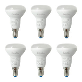 Extrastar 5W LED Bulb R50 E14,WarmWhite 3000K, pack of 6