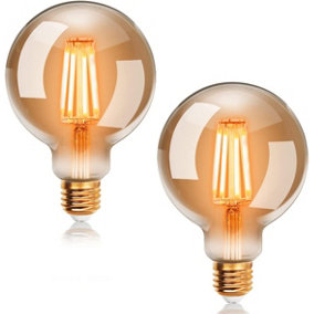 Extrastar 6W Filament Light Bulb E27, 2200K AG806W