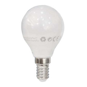Extrastar 6W LED Ball Bulb E14, daylight AG45CB6