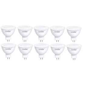 ExtraStar 6W LED Bulb MR16 daylight 6500K pack of 10