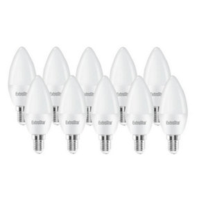 Extrastar 6W LED Candle Bulb E14, 6500K (pack of 10)