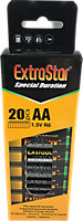 Extrastar AA Battery Special Durtaion, Pack of 20