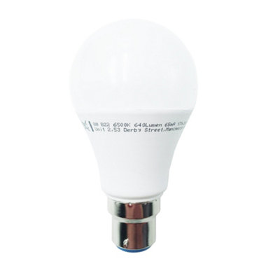 ExtraStar B22 10W 800lm LED Globe Light Bulb, Natural Light