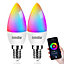 ExtraStar E14 6W WIFI LED Smart Light bulb, pack of 2